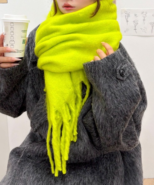 WEGO（ウィゴー） マフラー ストール WEGO/「25年秋冬新作」ワイド