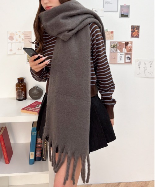 WEGO（ウィゴー） マフラー ストール WEGO/「25年秋冬新作」ワイド