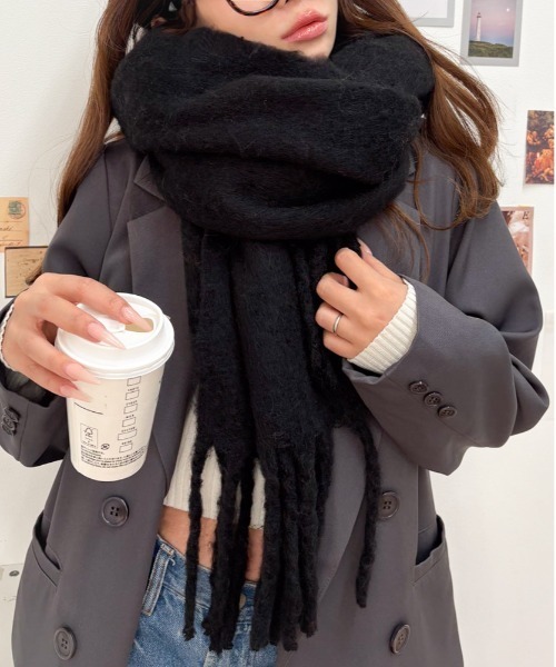 WEGO（ウィゴー） マフラー ストール WEGO/「25年秋冬新作」ワイド