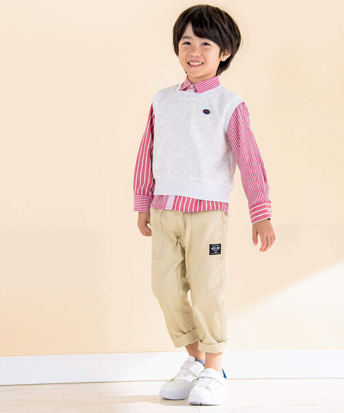 「Noeil aime BeBe」 「KIDS」ノースリーブトップス 130cm ブルー系その他 キッズ_画像3