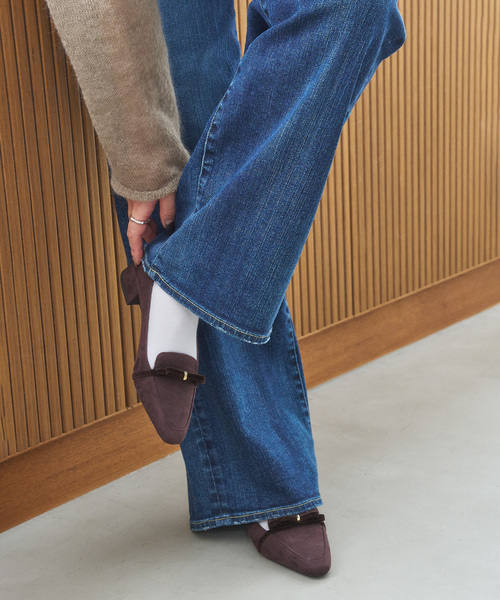 LE TALON（ル タロン） ローファー 3cmフレンチリボンローファー