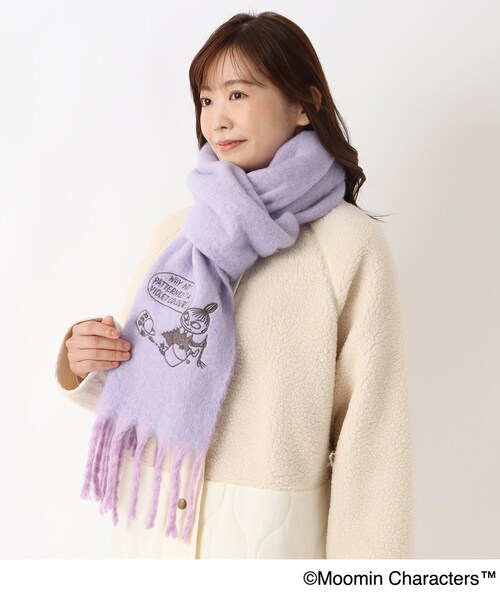 one'sterrace（ワンズテラス） 「あったか」MOOMIN マフラー 太