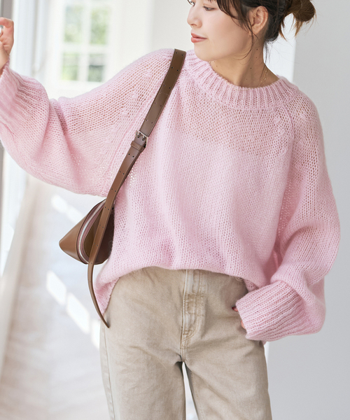 Spick＆Span（スピック アンド スパン） ニット セーター モヘヤ混