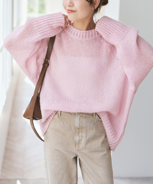 Spick＆Span（スピック アンド スパン） ニット セーター モヘヤ混
