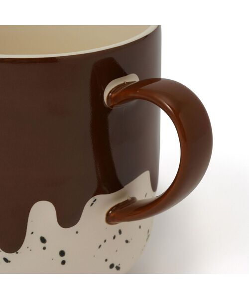 Francfranc（フランフラン） 食器 ケーキマグ ブラウン : ZOZOTOWN