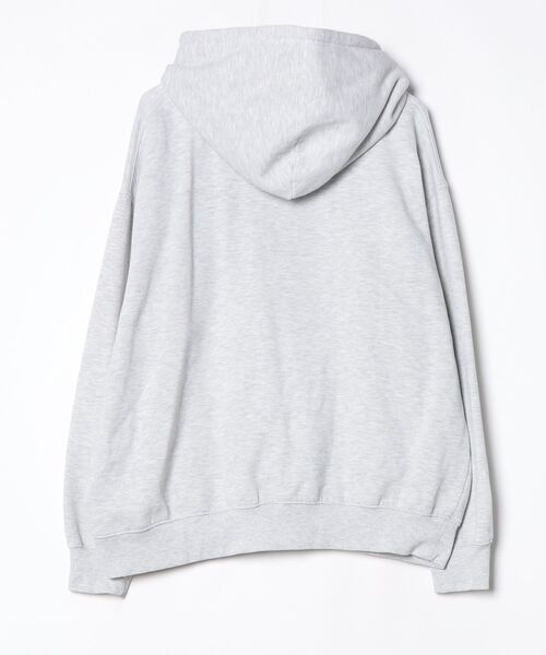 「NYUDROP」 プルオーバーパーカー L ライトグレー メンズ_画像2