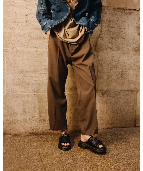 「Dr. Martens」 フラットサンダル UK7 ブラック レディース_画像2