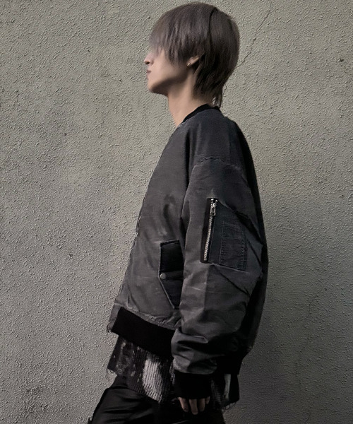 「CavariA」 ブルゾン L カーキ メンズ_画像8