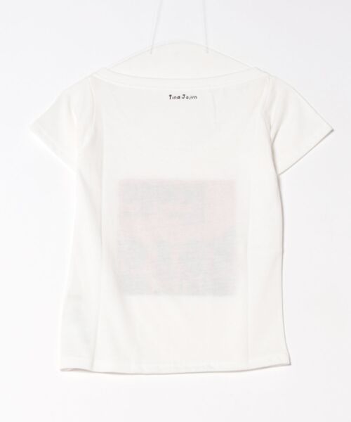 「TINA:JOJUN」 半袖Tシャツ M レッド レディース_画像2
