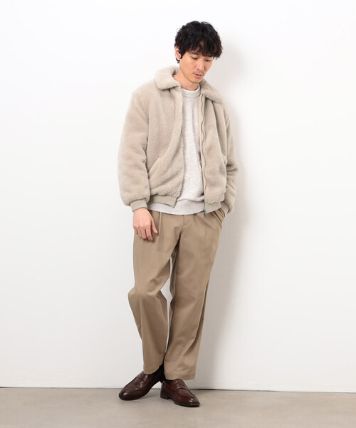 COMME CA ISM（コムサイズム） ブルゾン アウター ポリエステル ボア