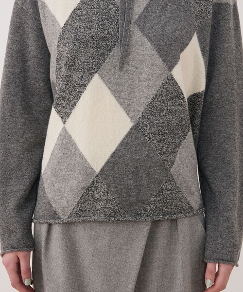 GALERIE VIE（ギャルリー ヴィー） ニット セーター ウールアーガイル