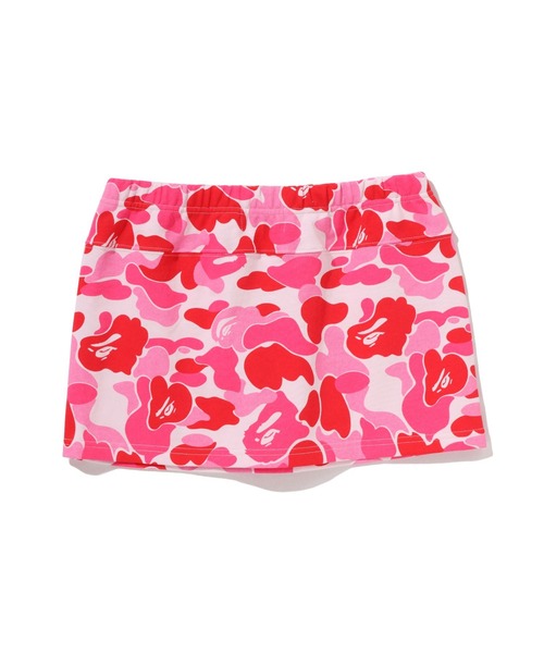 A BATHING APE（アベイシングエイプ） スカート ABC CAMO SWEAT SKIRT