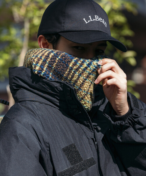 FREAK'S STORE（フリークスストア） マフラー チェック柄 ボア