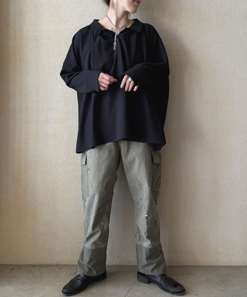 「JOURNAL STANDARD LUXE」 長袖ブラウス FREE ブラック レディース_画像3