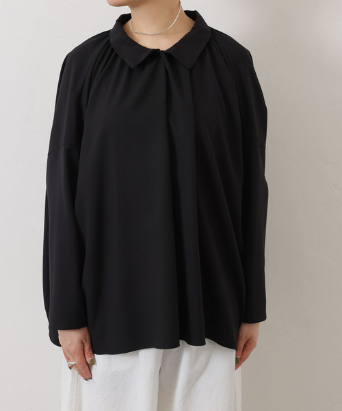 「JOURNAL STANDARD LUXE」 長袖ブラウス FREE ブラック レディース_画像6