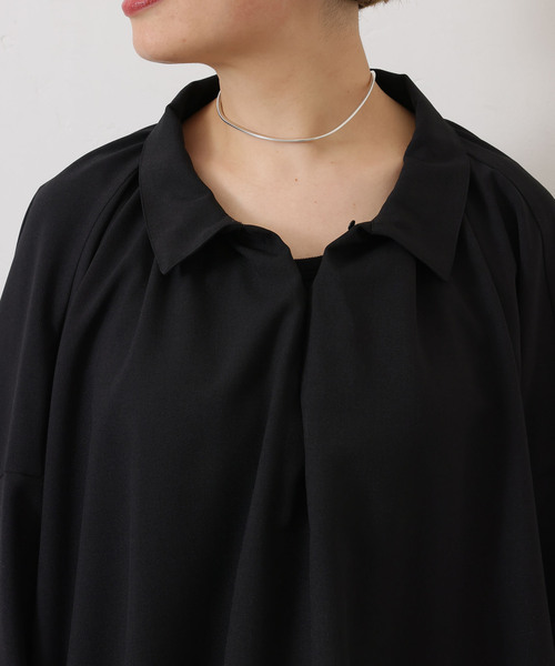 「JOURNAL STANDARD LUXE」 長袖ブラウス FREE ブラック レディース_画像9