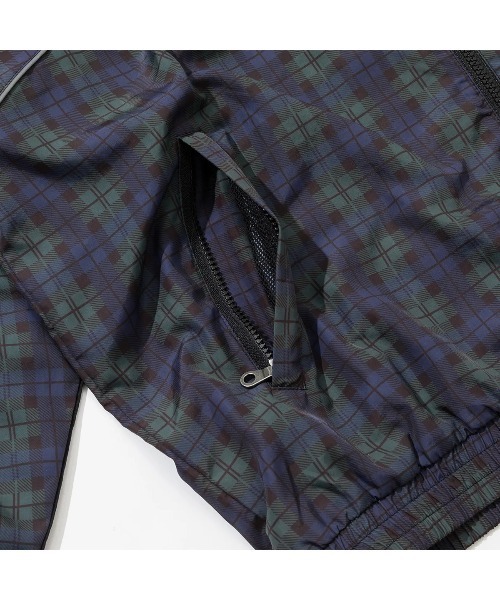 POLeR（ポーラー） ナイロンジャケット POLER SHIRRING NYLON PIPING