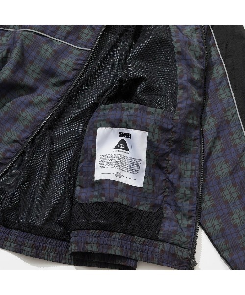 POLeR（ポーラー） ナイロンジャケット POLER SHIRRING NYLON PIPING