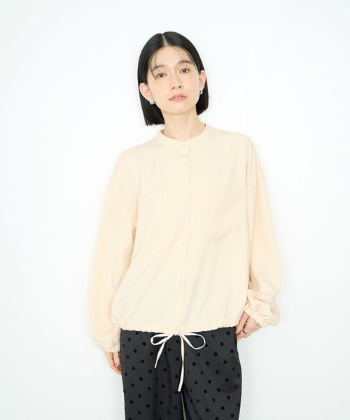 ブラウス シャツ 裾ドロストブラウス レディース : ZOZOTOWN Yahoo!店