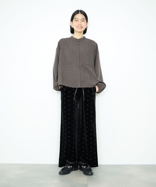 ブラウス シャツ 裾ドロストブラウス レディース : ZOZOTOWN Yahoo!店