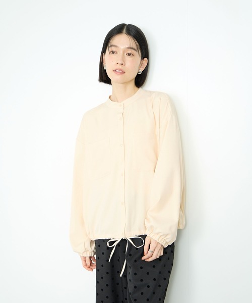 ブラウス シャツ 裾ドロストブラウス レディース : ZOZOTOWN Yahoo!店