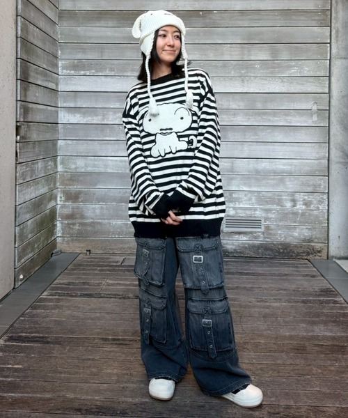 Candy Stripper（キャンディーストリッパー） ニット セーター