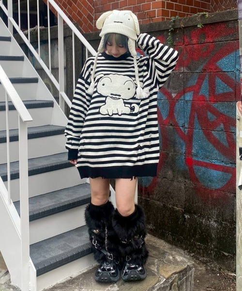 Candy Stripper（キャンディーストリッパー） ニット セーター