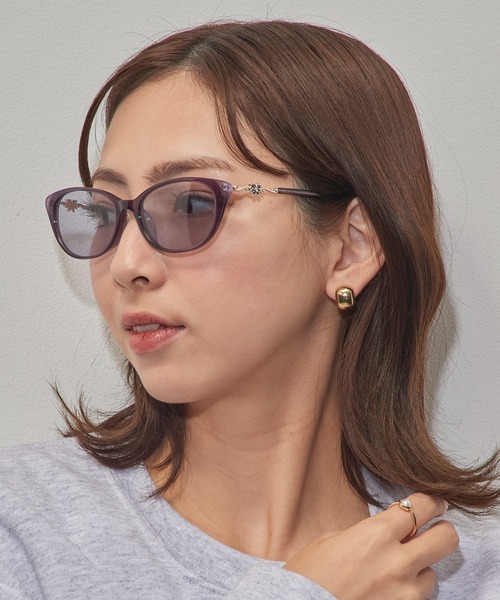 伊達メガネ メガネ 眼鏡 「ANNA SUI」アナスイ メガネ 60-9051 レディースの画像