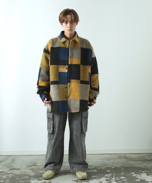 「improves」 ジャケット FREE レッド メンズ_画像6