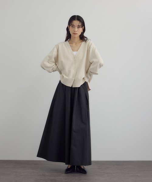 SALON adam et rope' スカート スリットフレアスカート SALON adam et rope'（サロン アダム エ ロペ） スカート 「WEB・一部