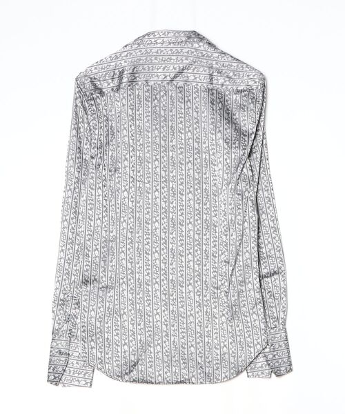 「BUFFALO BOBS」 長袖シャツ 3 シルバー メンズ_画像2