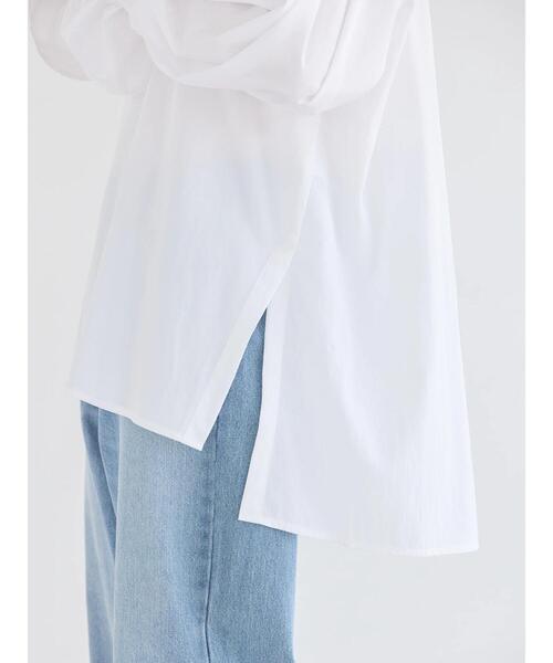 「AMERICAN HOLIC」 長袖ブラウス L オフホワイト レディース_画像8