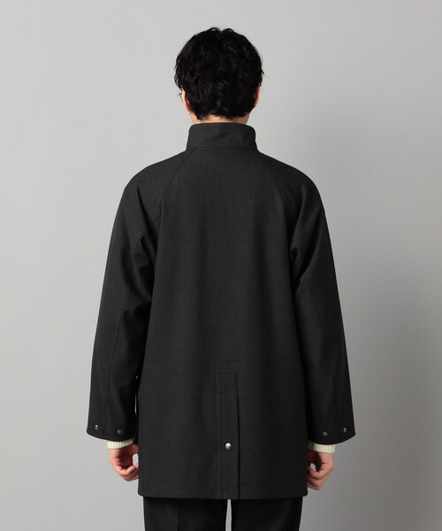 コムサ・メン（COMME CA MEN）/【セットアップ対応】ソフトサーモ(R)グレンチェック スタンドカラーコート COMME CA MEN（コムサメン） コート ジャケット 「セットアップ対応