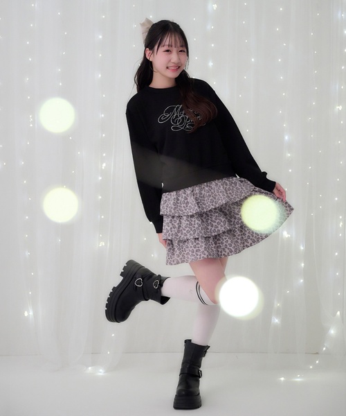 mezzo piano Junior（メゾピアノ ジュニア） パンツ ハートバックル