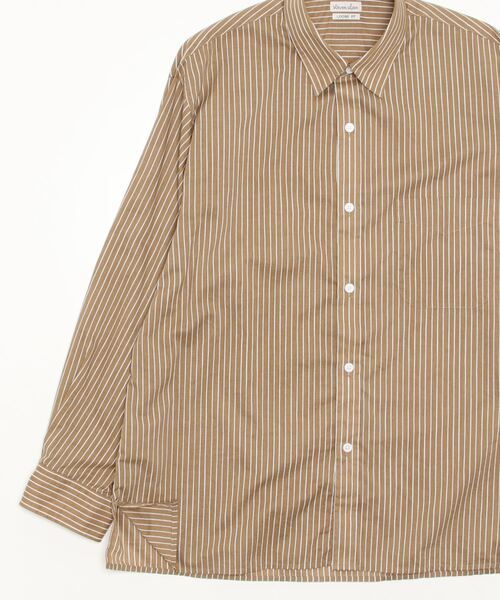 「Steven Alan」 長袖シャツ X-LARGE ベージュ メンズ_画像3