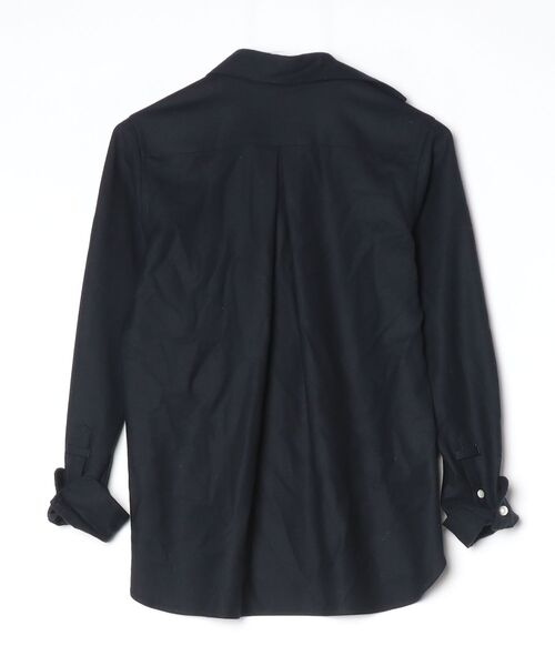 「martinique」 長袖ポロシャツ 1 ブラック レディース_画像2