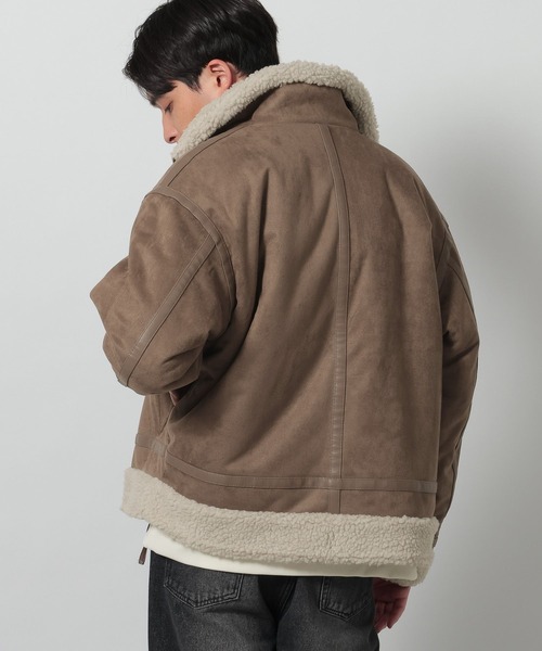 LAKOLE（ラコレ） ブルゾン アウター スエードリバーシブルボア