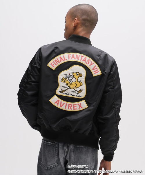 AVIREX（アヴィレックス） ma1 ma-1 × FINAL FANTASY VII REMAKE」MA-1