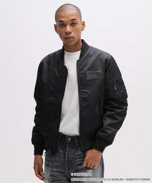 AVIREX（アヴィレックス） ma1 ma-1 × FINAL FANTASY VII REMAKE」MA-1