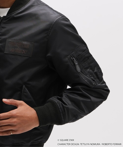 AVIREX（アヴィレックス） ma1 ma-1 × FINAL FANTASY VII REMAKE」MA-1