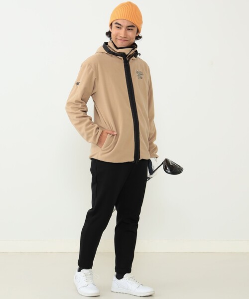 BEAMS GOLF（ビームス ゴルフ） ジップアップパーカー MEDIUM ネイビー