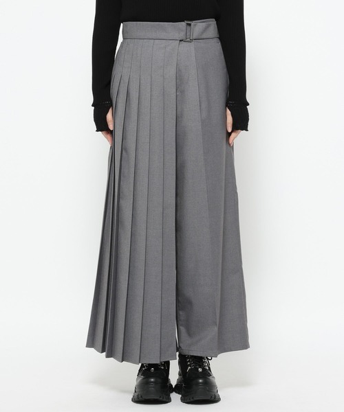 HARE ラップデザインプリーツパンツ LADIES】ラップデザインプリーツパンツ | [公式]ハレ（HARE）通販