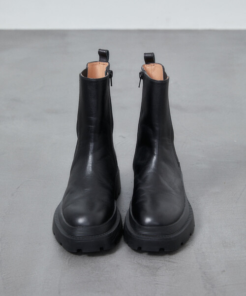 「ATELIER BRUGGE」 ショートブーツ S ブラック レディース_画像4
