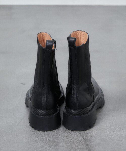 「ATELIER BRUGGE」 ショートブーツ S ブラック レディース_画像6
