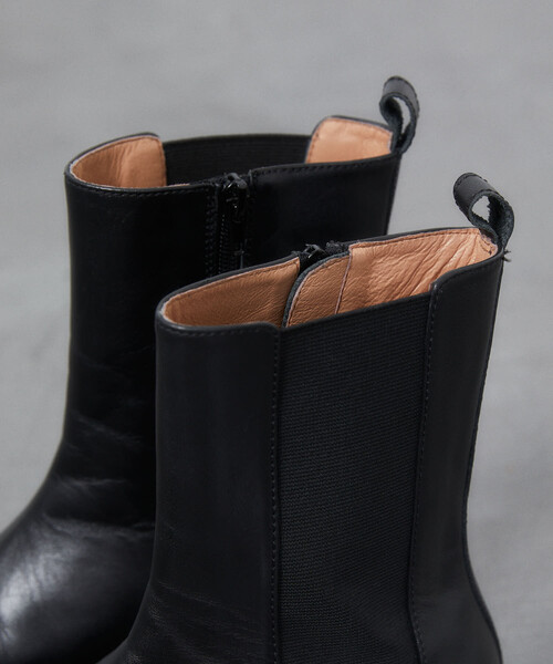 「ATELIER BRUGGE」 ショートブーツ S ブラック レディース_画像9