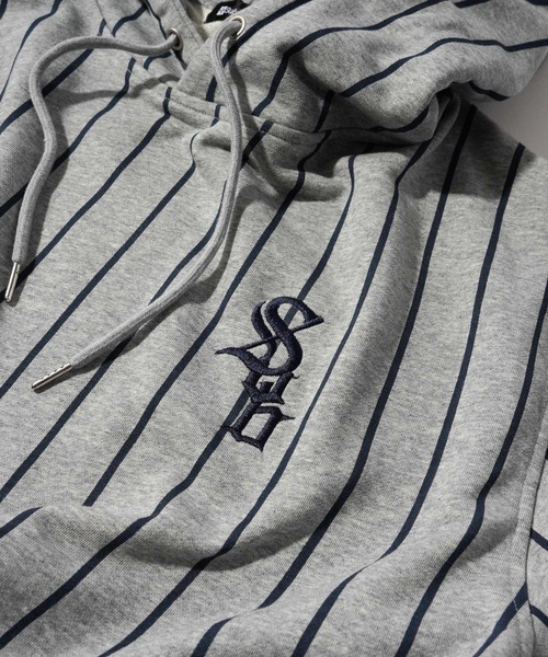 「Subciety」 プルオーバーパーカー MEDIUM グレー メンズ_画像6