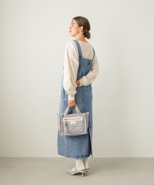 「BAYFLOW」 2WAYバッグ FREE ライトグレー レディース_画像2