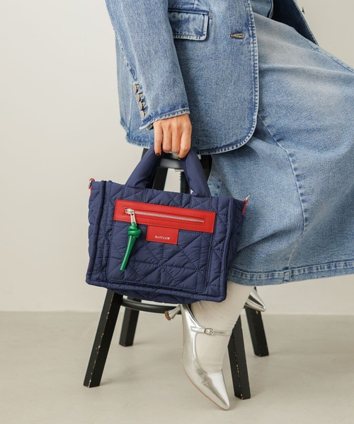 「BAYFLOW」 2WAYバッグ FREE ライトグレー レディース_画像4