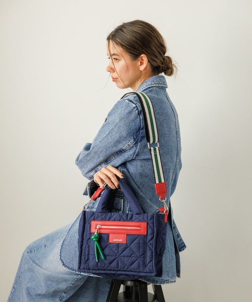 「BAYFLOW」 2WAYバッグ FREE ライトグレー レディース_画像5