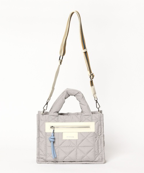 「BAYFLOW」 2WAYバッグ FREE ライトグレー レディース_画像9